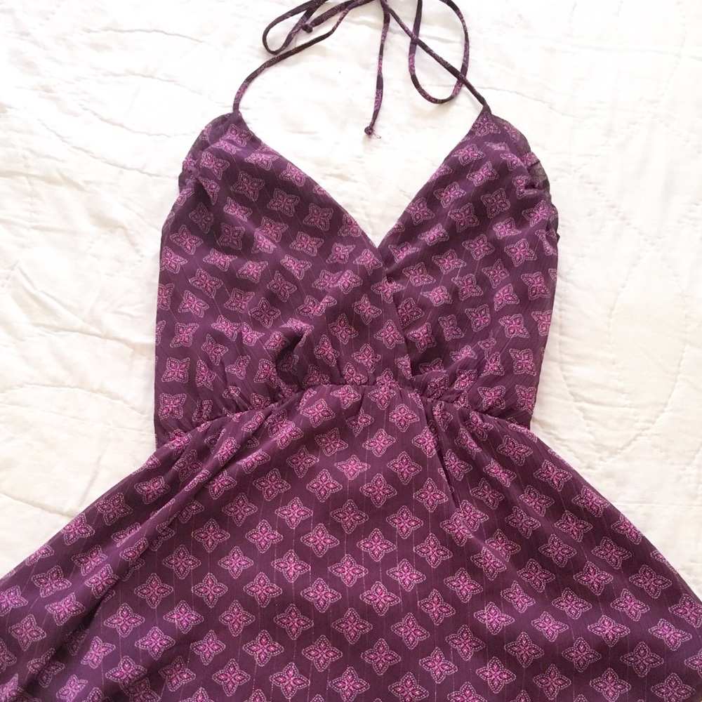 Purple/Pink Halter Top